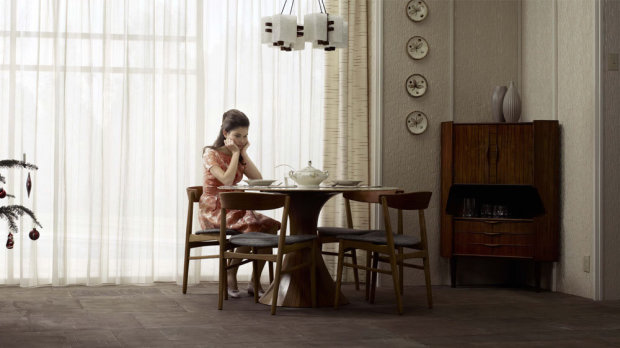 Erwin Olaf Sarah lambda print on Kodak Endura 24 x 42 inches61 x 106.7 cms