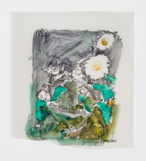 Jimmy Wright, Sunflower No. 5, 2018