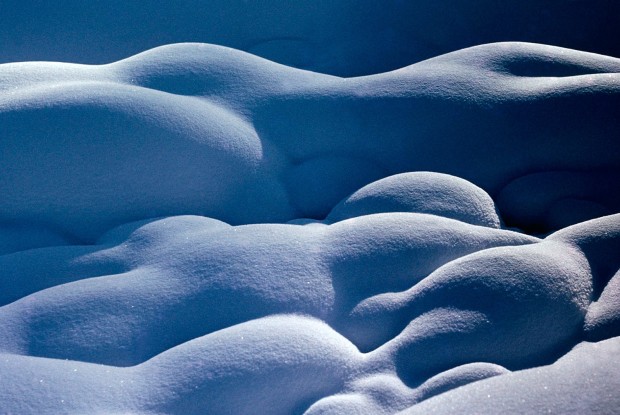 Ernst Haas, Snow Lovers, USA, 1964
