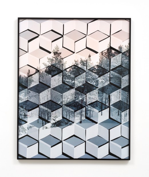Hannah Whitaker, Arctic Landscape (Pink Sky), 2014