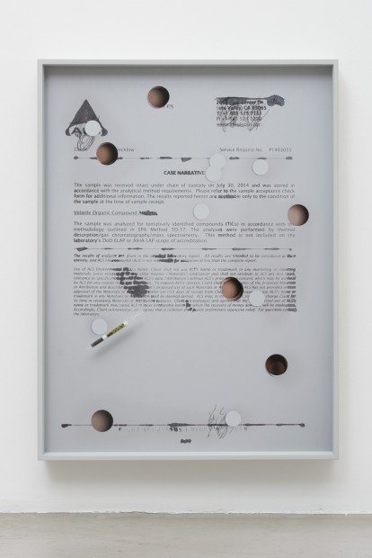 Jesse Stecklow, Untitled (Case Narrative), 2014