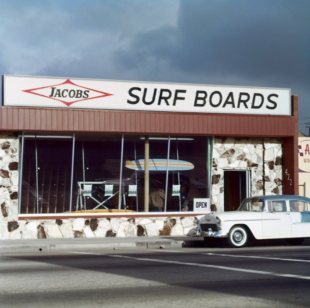 LeRoy Grannis, Jacobs Surf Shop (No. 80), 1963