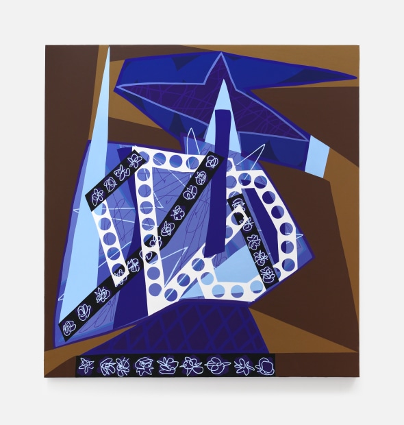 Jonathan Casella, (Blue Sentinel) Twilight Structure, 2025