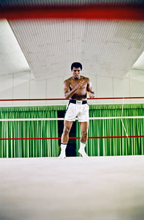 Howard L. Bingham Ali, Zaire #C09 cibachrome print 11 x 14 or 16 x 20 inches
