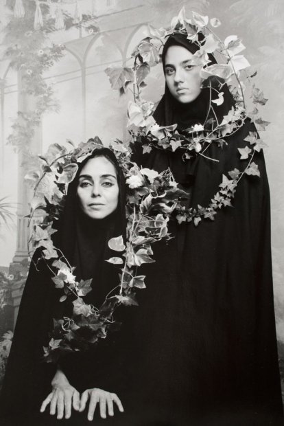 Shirin Neshat Unititled (from "Women of Allah" series) silver gelatin print 20 x 24 inches