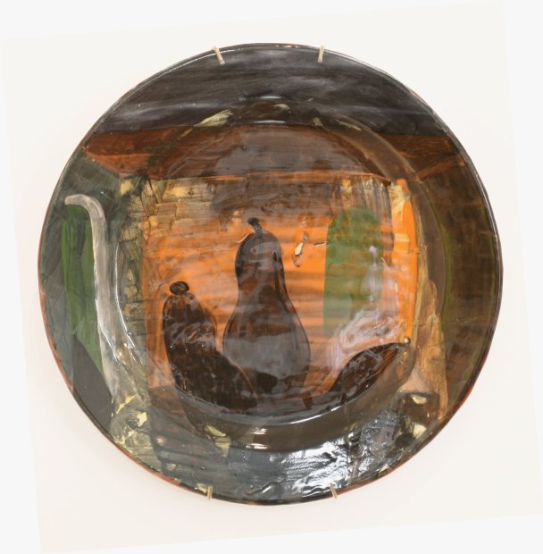 Allison Katz, Black Pears, 2011