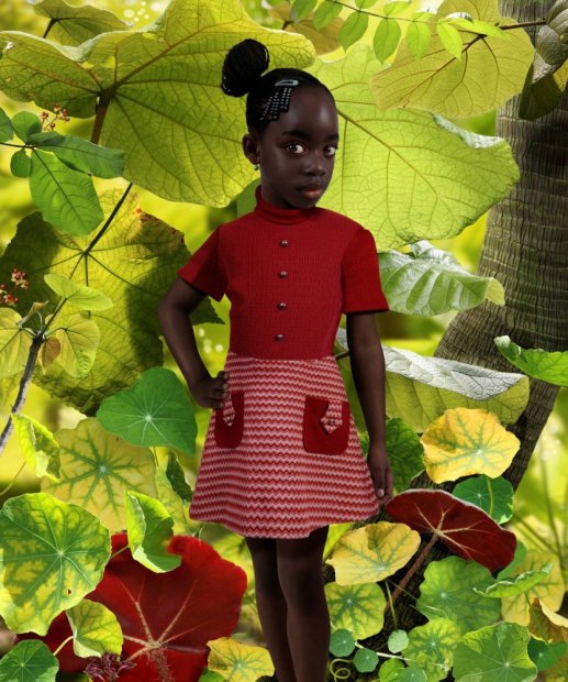 Ruud van Empel World #33 cibachrome print 20 x 24 inches