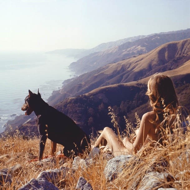 Hunter S. Thompson Sandy & Agar, Big Sur chromogenic print paper size: 36 x 36 inchesimage size: 30 x 30...