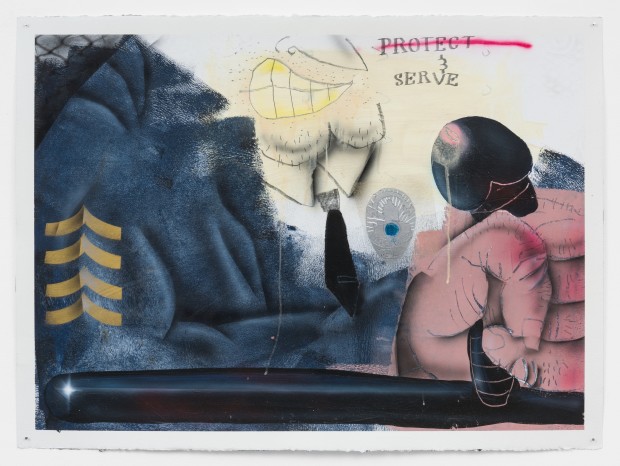 Pat Phillips, Untitled “... and serve”, 2020