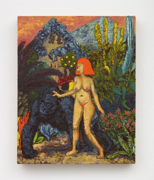 JP Munro, Woman with a Gorilla with the Suicide of Saul, 2022