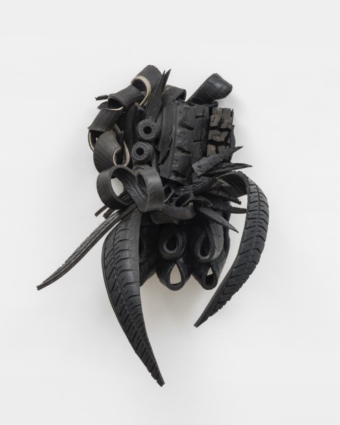 Chakaia Booker, Open Call, 2011