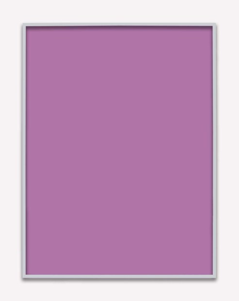 Phil Chang, Untitled (Purple Monochrome 02), 2015
