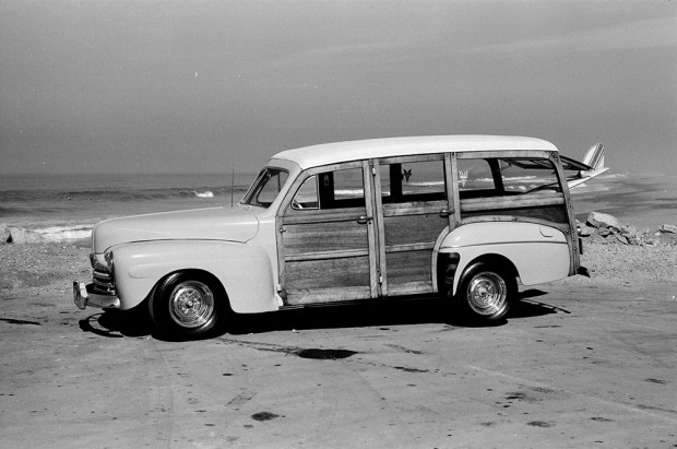 LeRoy Grannis, Surf Woody, Redondo Breakwater, 1963