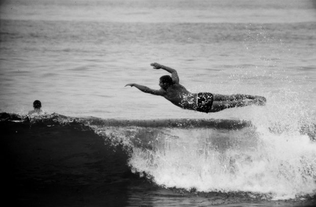 LeRoy Grannis, Flyboy, 22nd Street, Hermosa Beach, 1964
