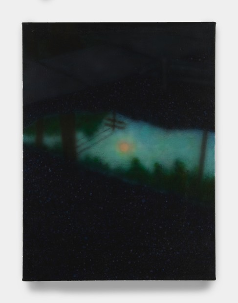 Sung Hwa Kim, Nocturne: After rain, I saw a puddle of hope remains on the sidewalk, 2021