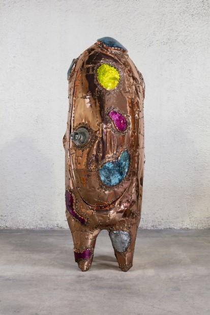 Misha Kahn, Liquor Locker (Copper), 2018