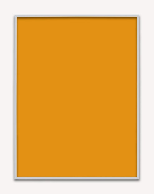 Phil Chang, Untitled (Orange Monochrome 04), 2014