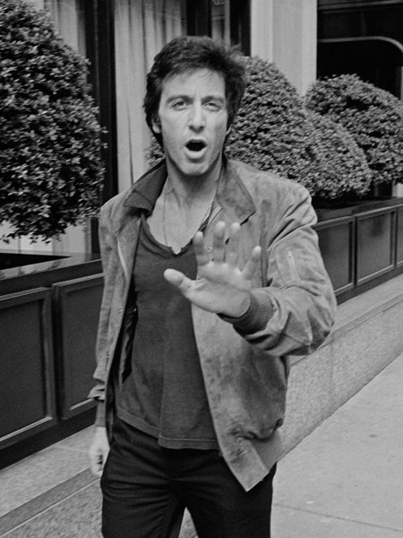 Ron Galella, Al Pacino No Pictures, 1979
