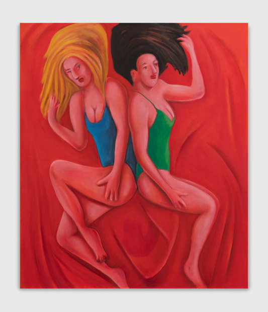 Vassilis H., Swimmers in the Red, 2022
