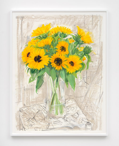 Alina Perez, Studio Sunflowers, 2022