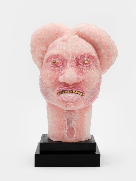 vanessa german sorrow monster: the heart is open and the eyes leak, 2024 rose quartz, we are nature, jade, being...