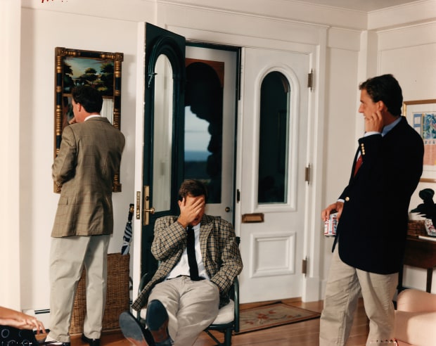 Tina Barney The Young Men, 1992 archival pigment print 48 x 60 inches 121.9 x 152.4 cm