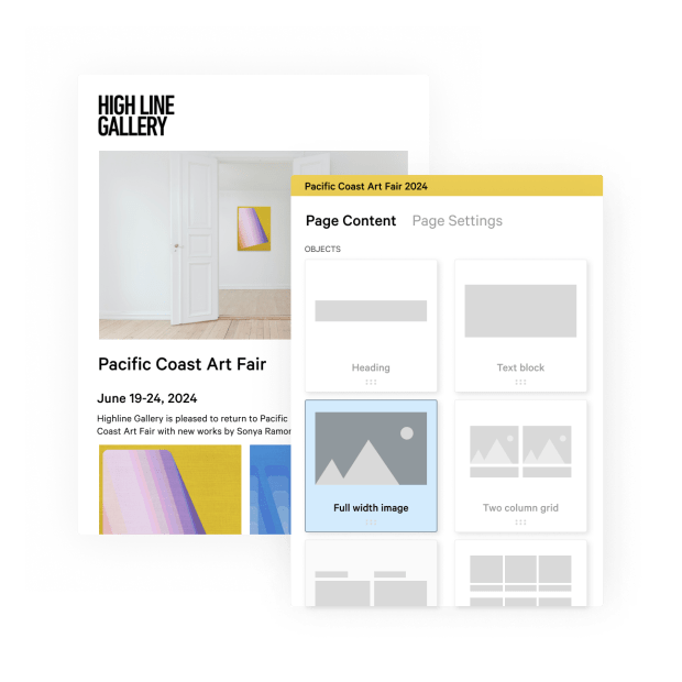 Create stunning newsletters