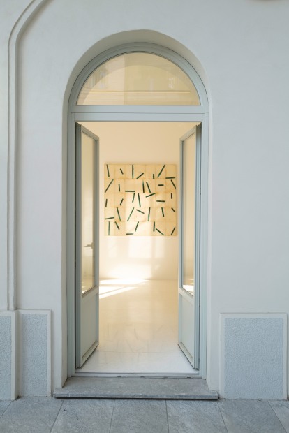 At the heart of Sam Lock’s new exhibition Carta is paper. Salvaged from a damaged collection of discarded artbooks, this...