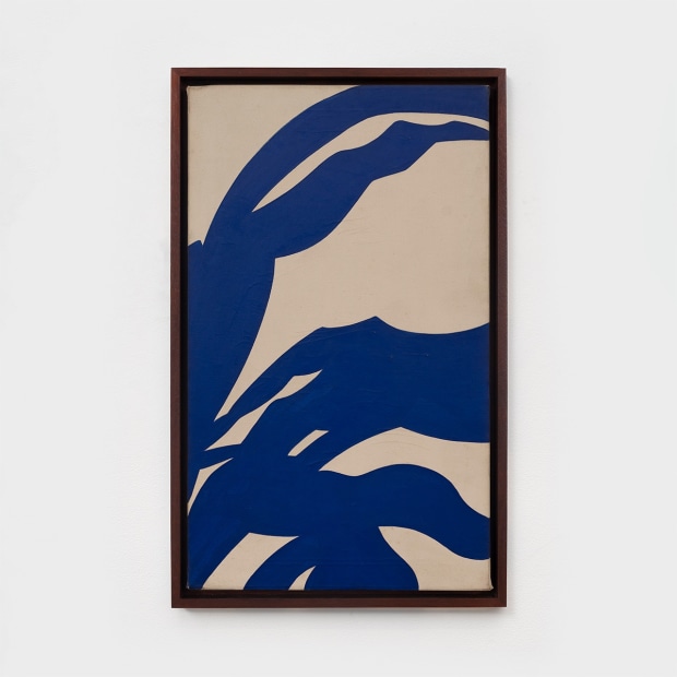 Robert Indiana October Painting, 1959-1960 oil on canvas 30 x 18 inches 76.2 x 45.7 cm