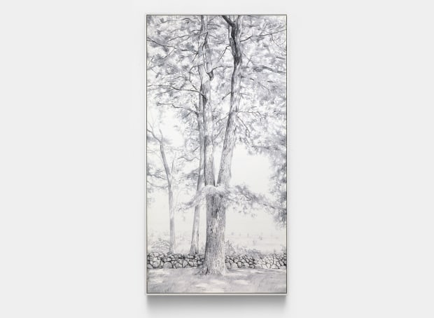 Cynthia Daignault Gettysburg (Witness Tree), 2021 oil on linen 96 x 48 inches 243.8 x 121.9 cms