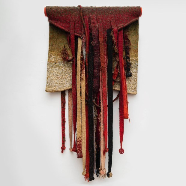 Norberto Nicola Untitled, ca. 1980s wool, natural fibers and pigments 98 3/8 x 59 inches 250 x 150 cm Norberto...