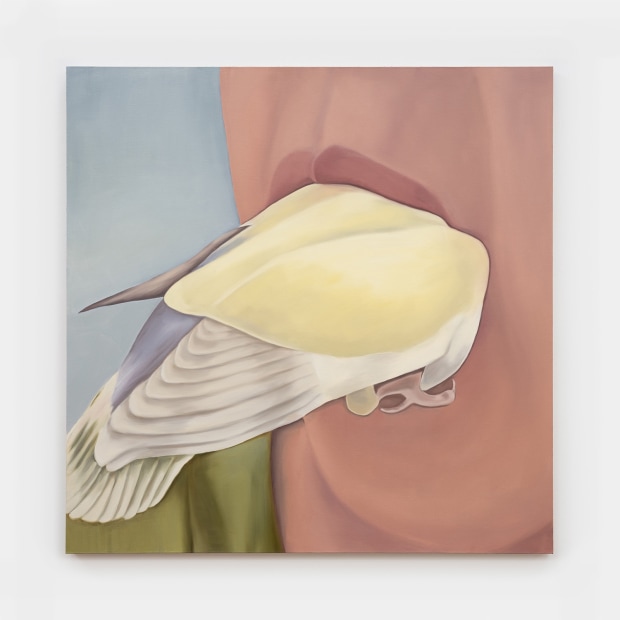 Lyn Liu Whisper, 2024 oil on linen 55 x 55 inches 139.7 x 139.7 cm