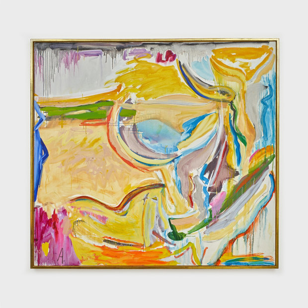 Mary Abbott Lucy, c. 1956-1958 oil on canvas 71 x 75 inches 180.3 x 190.5 cm