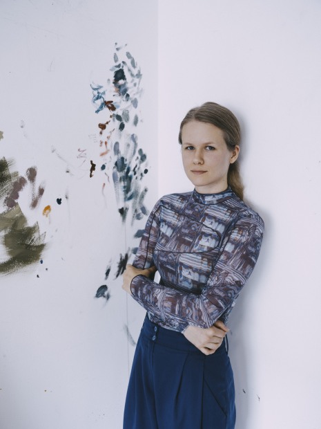 Sara Anstis (b. 1991 Stockholm, lives and works in London) uses sensuous soft pastels and oil paint to build worlds...