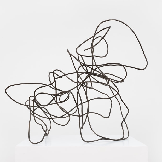 Elliott Puckette Short Hour Unseen, 2024 bronze 21 1/2 x 24 x 18 3/8 inches 54.6 x 61 x 46.5...