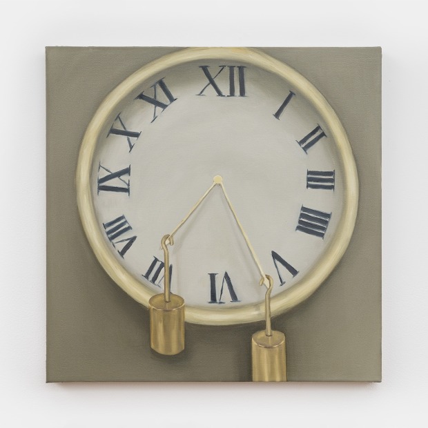 Lyn Liu Golden hour, 2024 oil on linen 19 3/4 x 19 3/4 inches 50 x 50 cm