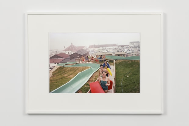 The works in the exhibition were taken with a Pentax 35mm camera, allowing for easy portability and spontaneous use. This...
