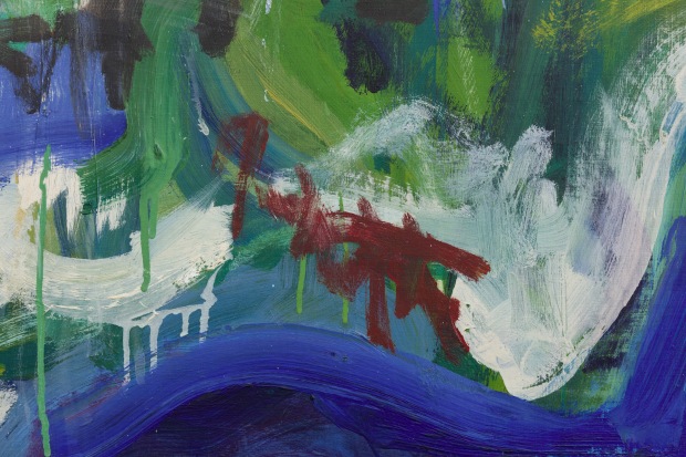 Jane Freilicher Montego Bay, 1959–61 oil on linen 68 1/2 x 61 3/4 inches 174 x 156.8 cm