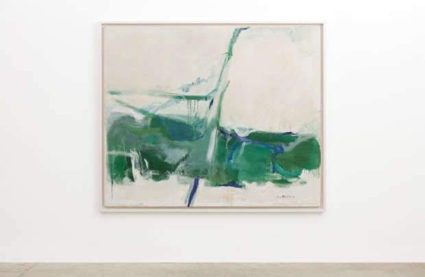 Jane Freilicher Near the Sea, 1959–60 oil on linen 72 x 86 inches 182.9 x 218.4 cm