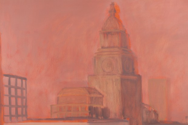 Jane Freilicher Parts of a World, 1987 oil on linen 68 1/2 x 53 inches, 174 x 134.6 cm