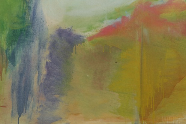 Jane Freilicher Untitled (Near the Cove), c.1958 oil on linen 65 x 101 1/4 inches 165.1 x 257.2 cm