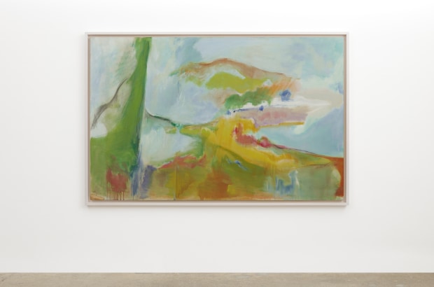 Jane Freilicher Untitled (Near the Cove), c.1958 oil on linen 65 x 101 1/4 inches 165.1 x 257.2 cm