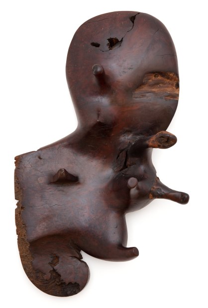 JB Blunk Untitled, c. 1970 salvaged redwood 35 x 20 x 10 1/4 inches 88.9 x 50.8 x 26 cm