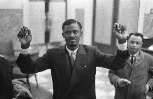 Johan Grimonprez, Soundtrack to a Coup d'Etat, 2024 | Patrice Lumumba arrives in Brussels © Harry Pot - Anefo -...