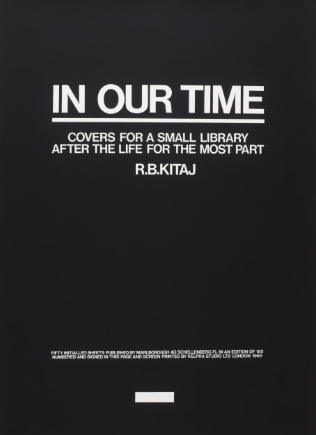 In Our Time: Prints by R.B. Kitaj