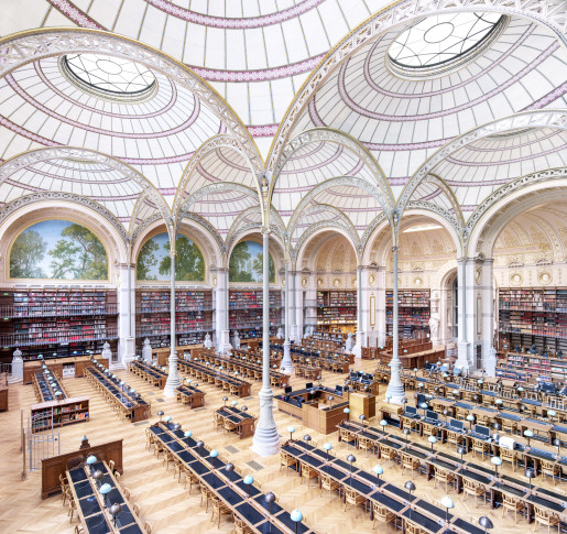 <span class="title">La Salle Labrouste - La Bibliothèque de L'INHA Paris III 2017</span>