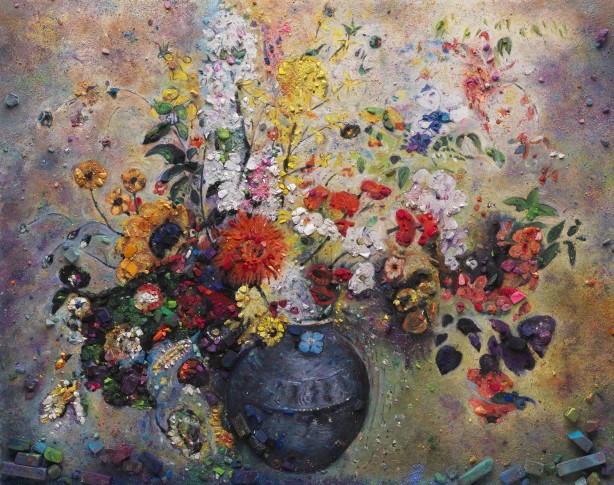 <span class="title">Metachrome (Flowers, after Odilon Redon II)<span class="title_comma">, </span></span><span class="year">2016</span>