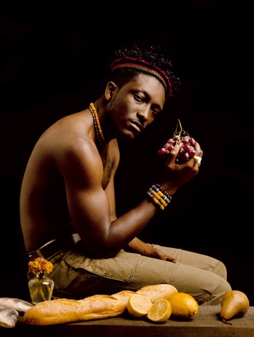 <span class="title">Boy Holding Grapes<span class="title_comma">, </span></span><span class="year">2012</span>