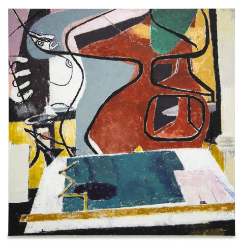 <span class="title">Le Corbusier's Drafting Table, 1953<span class="title_comma">, </span></span><span class="year">2019</span>