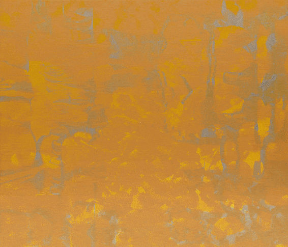 <span class="title">I Think it's Gonna Rain Today (Gold on Silver on Gold)<span class="title_comma">, </span></span><span class="year">2018</span>